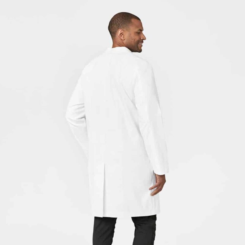 Wonderwink Slate Men's 38 Inch Doctors Coat - Image 10