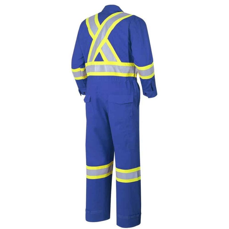 FR-Tech® Hi-Vis 88/12 7 oz FR/ARC-Rated Safety Coveralls - Image 4