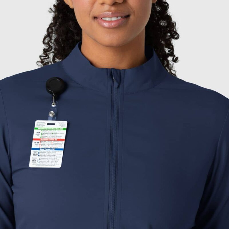 Wonderwink Boundless Women's Warm Up Jacket - Image 11