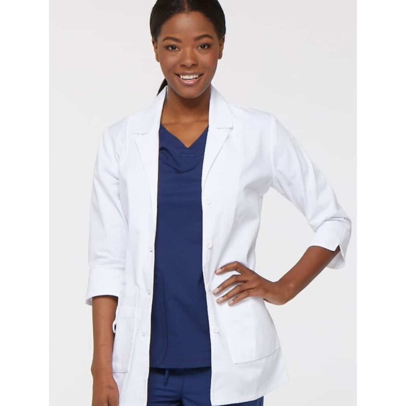 Dickies 30" Consultation Lab Coat in White