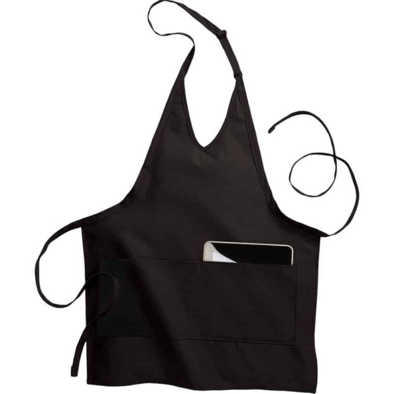 Edwards 2-POCKET V-NECK BIB APRON