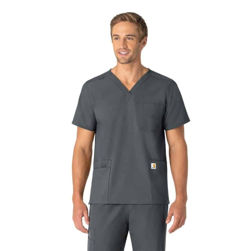 Carhartt Force Essentials Unisex V-Neck 6-Pocket Scrub Top