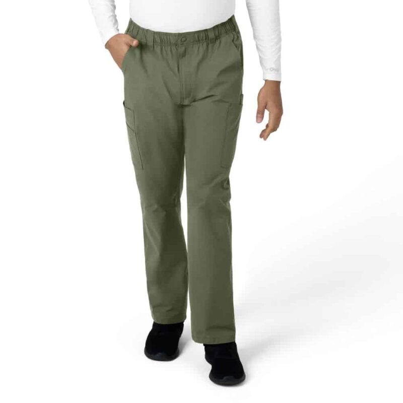 Wonderwink Carhartt Force Essentials Men's Straight Leg Cargo Scrub Pant - Image 12