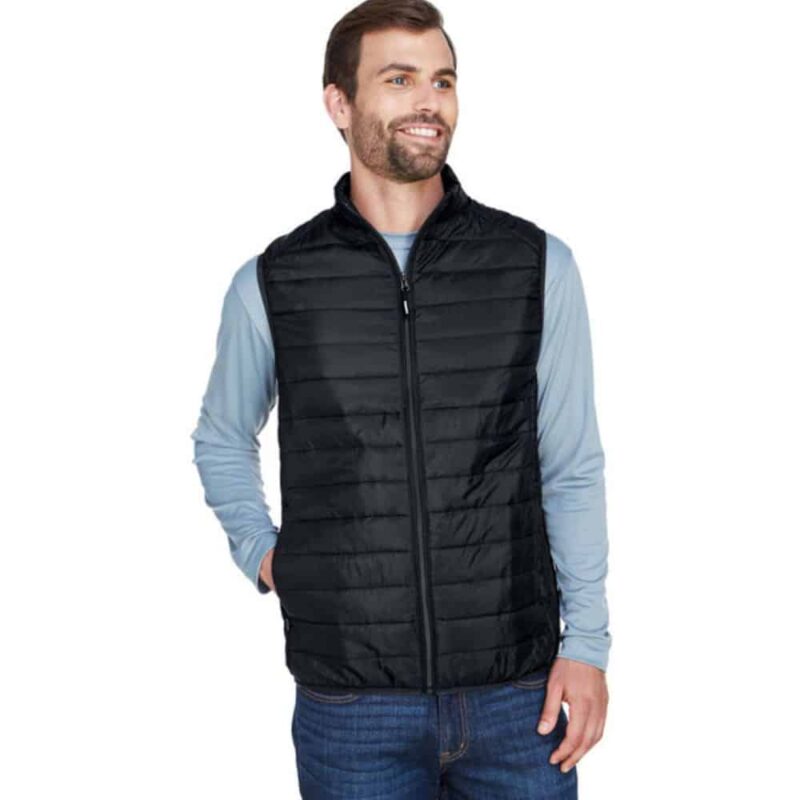 Core365 Men's Prevail Packable Puffer Vest