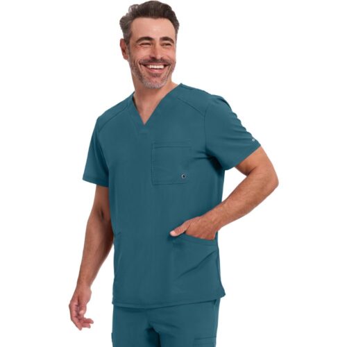 CK900A Cherokee Infinity- Mens V-Neck Side Panel Top