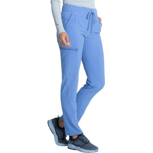 CKA184 Cherokee Allura Mid Rise Tapered Leg Drawstring Pant
