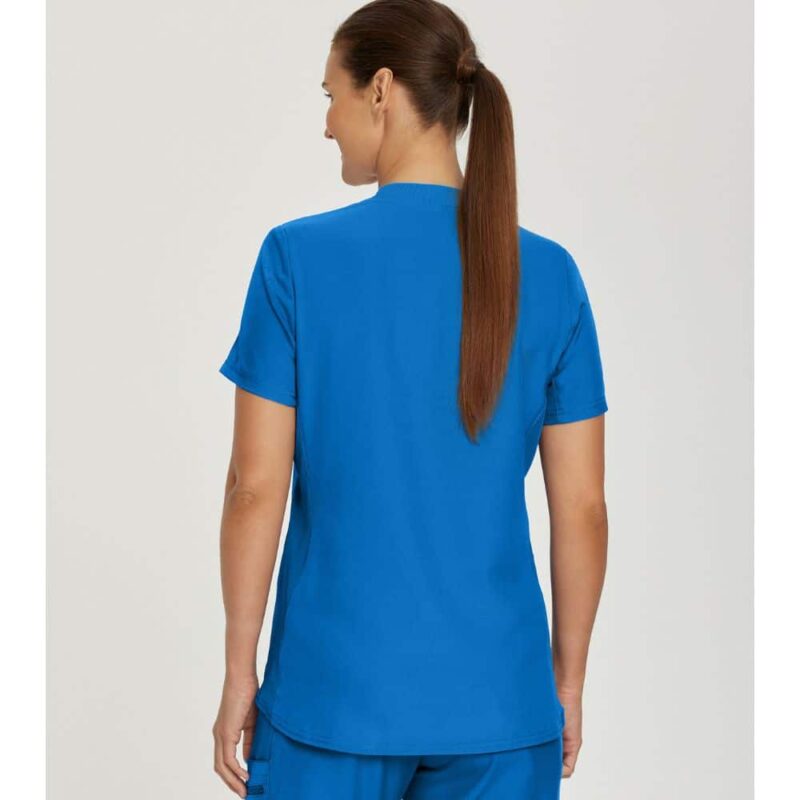 Landau 3-Pocket V-Neck Scrub Top - Image 2