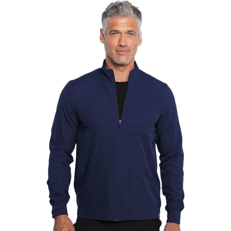 MedCouture Men's Zip Front Jacket - Image 7