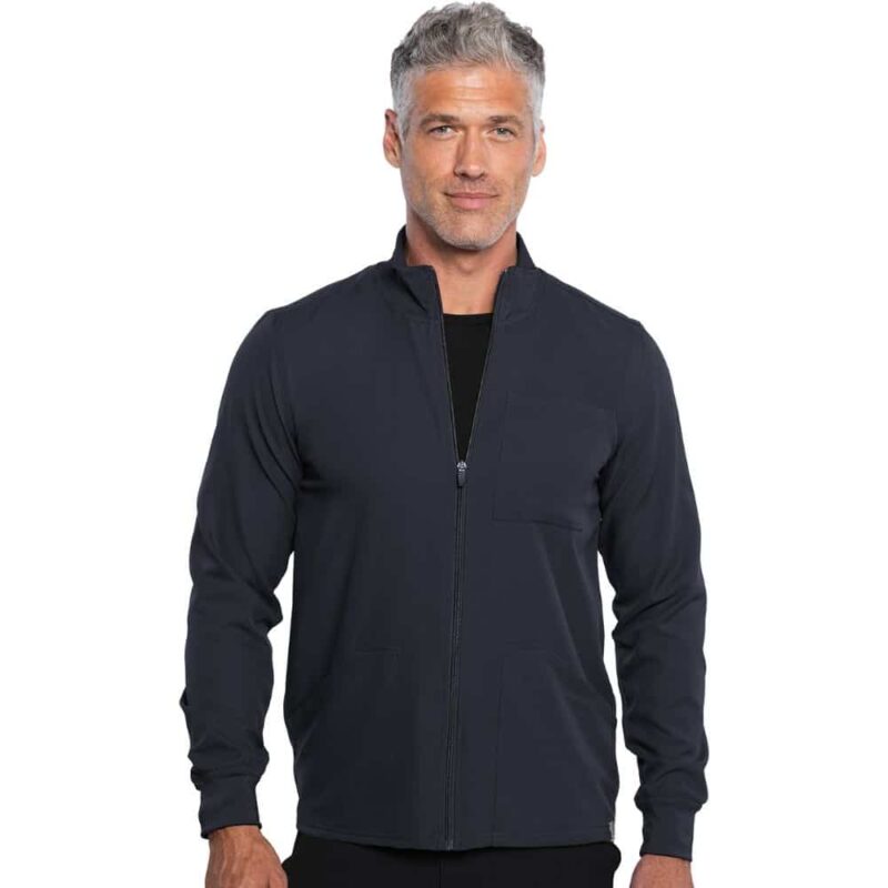 MedCouture Men's Zip Front Jacket - Image 5