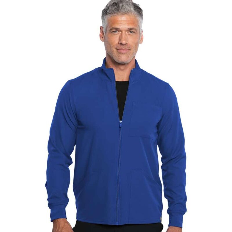 MedCouture Men's Zip Front Jacket - Image 3