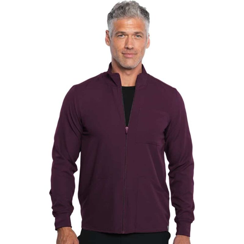 MedCouture Men's Zip Front Jacket - Image 4