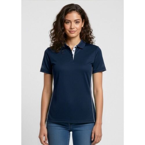 Womens Balance Short Sleeve Polo