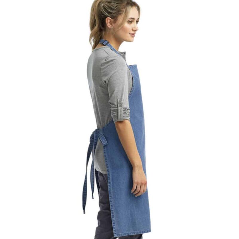 Artisan Collection by Reprime Unisex Recycled Bib Apron - Image 3