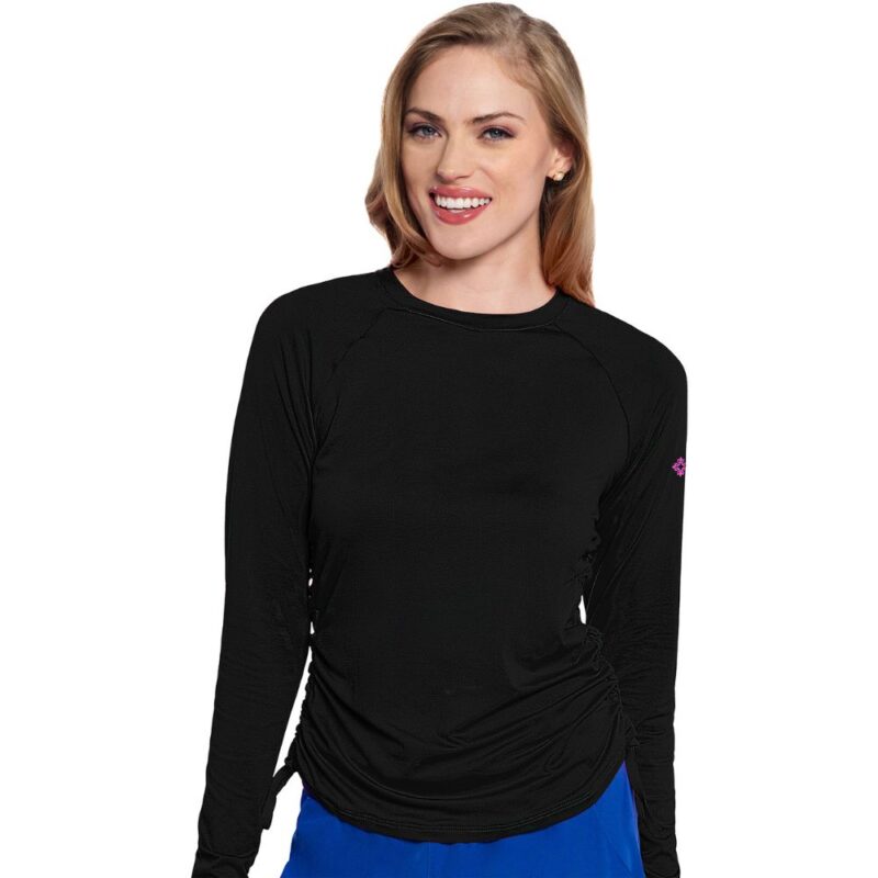 MedCouture Long Sleeve Ruched Underscrub - Image 4