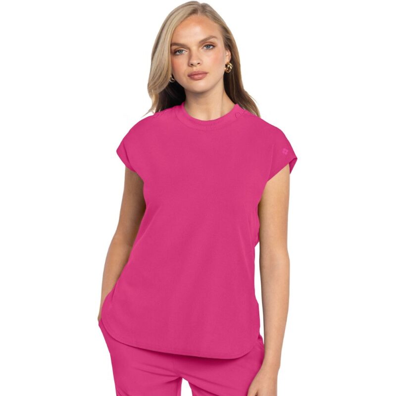 MedCouture Round Neck Tuckable Top - Image 6