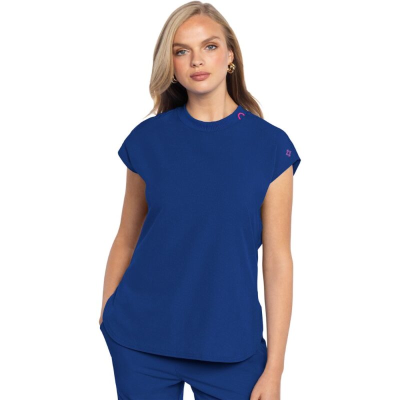 MedCouture Round Neck Tuckable Top - Image 3