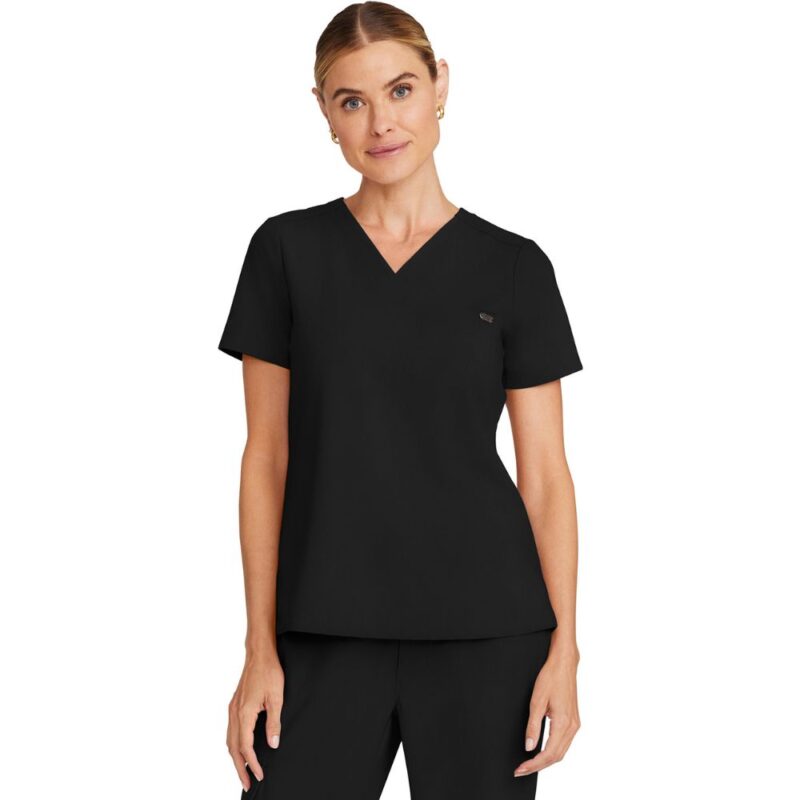 Healing Hands Women's Tuck-in V-Neck Top - Image 2