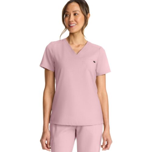 HH755 Healing Hands Women's Tuck-in V-Neck Top
