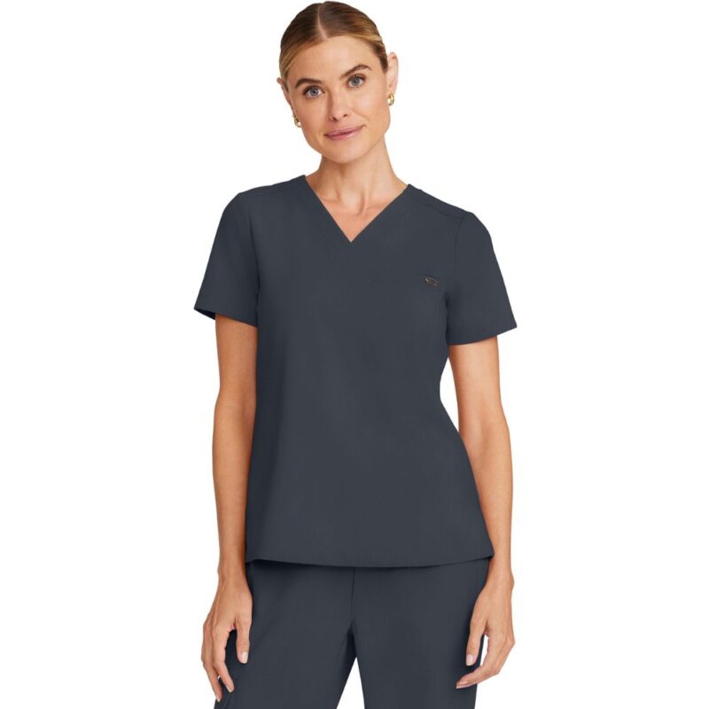 Healing Hands Women's Tuck-in V-Neck Top - Image 8