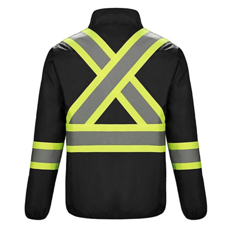 L01260 - Safeguard - Reversible Hi-Vis Insulated Jacket - Image 2