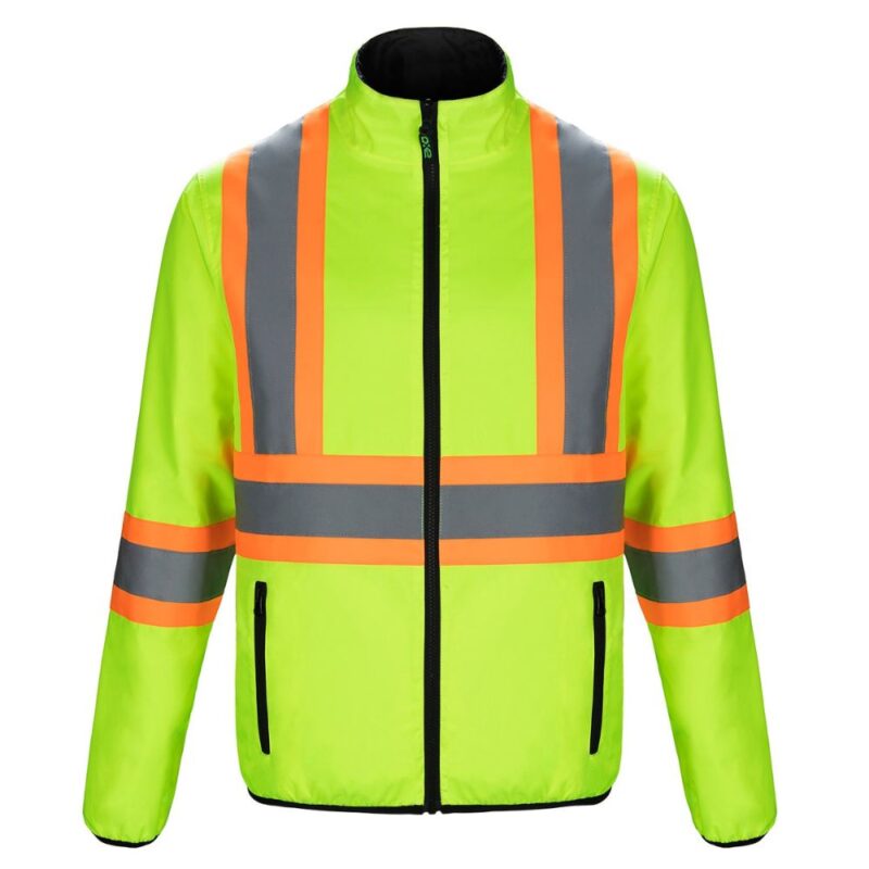 L01260 - Safeguard - Reversible Hi-Vis Insulated Jacket - Image 13