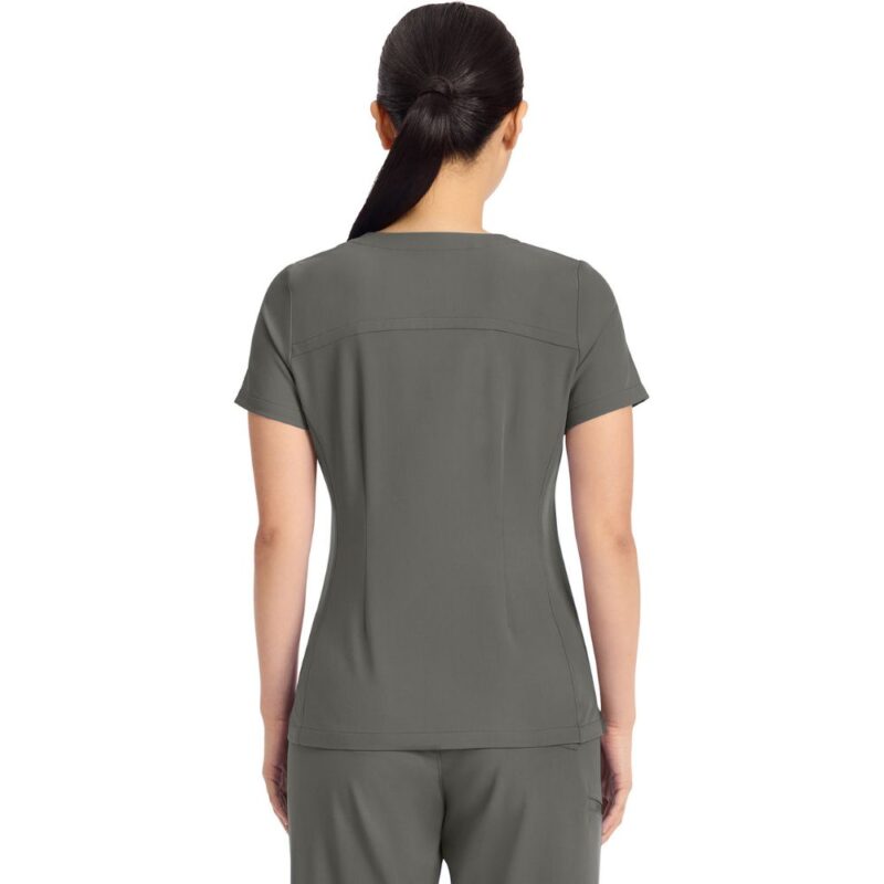 Healing Hands Women's 3-Pocket Y-Neck Top - Image 3