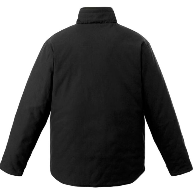 L01210 - Zircon - Cotton Canvas Reversible to Polyester Hi-Vis Insulated Jacket - Image 3