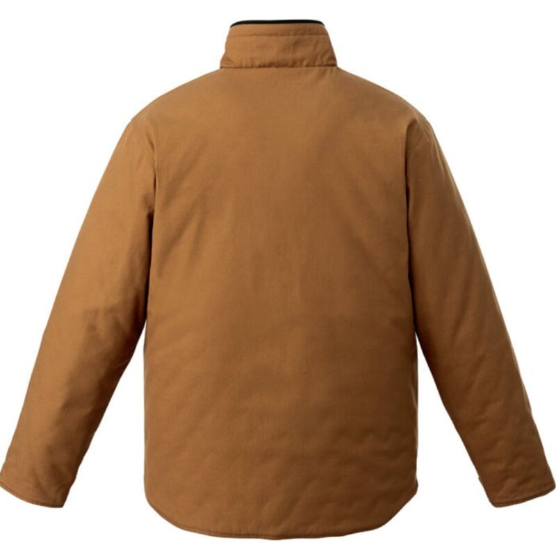 L01210 - Zircon - Cotton Canvas Reversible to Polyester Hi-Vis Insulated Jacket - Image 8