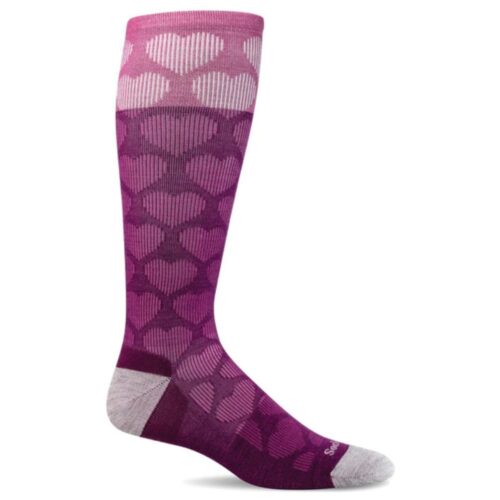 SockWell Women's Heart Throb | Moderate Graduated Compression Socks