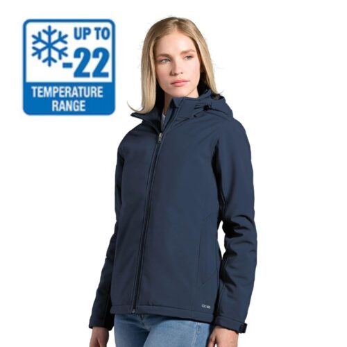 L03171 - Hurricane - Ladies Insulated Softshell Jacket w/ Detachable Hood