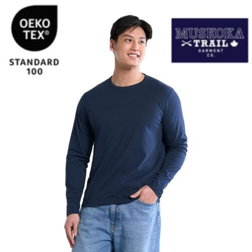 CS05895 - Riverside - Cotton-Poly Long Sleeve Crewneck T-Shirt