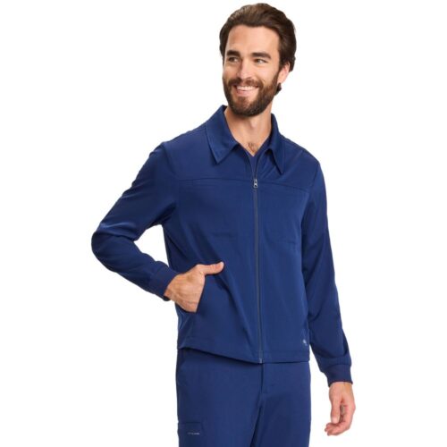 HH322 Healing Hands Men's Zip Front Jacket