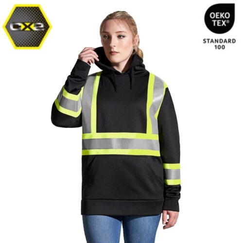 CS01375 - Long Haul - Adult Hi-Vis Pullover Hooded Sweatshirt