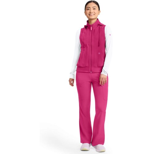 MC500 Med Couture Women's 4-Pocket Zip Front Vest