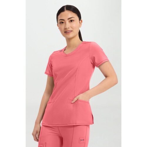 2624A Cherokee Infinity- Round Neck Top