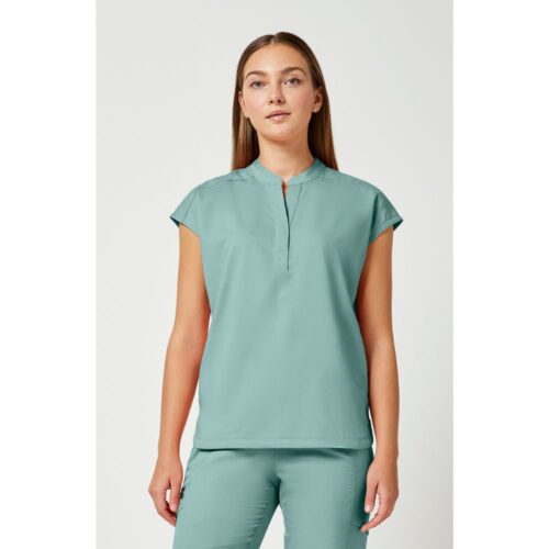 2152- Healing Hands Journey Top in Rainwater