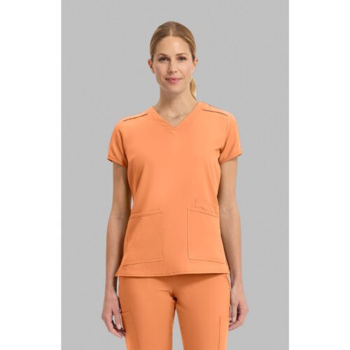 MC2411 Med Couture 3 Pocket Top